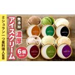 菓子 アイス 無添加 濃厚 アイスクリーム6個セット