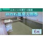 温泉 サウナ スパ利用券 みのわ温泉入浴券