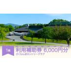 ふるさと納税 ゴルフ場利用券 山形県 村山市 ゴルフ場利用補助券 さくらんぼカントリークラブ利用補助券 6000円分 sc-hkxxx6000
