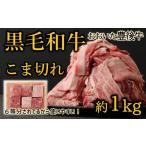 ふるさと納税 牛肉 大分県 臼杵市 おおいた豊後牛　黒毛和牛こま切れ（約1kg）
