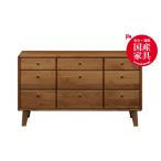 木工品 竹工品 kumukumu120-3段リビングチェスト