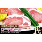 豚肉 ロース 産銘柄豚 ローズポークの精肉セット