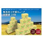 無洗米 定期便 R8年産 無洗 米 つや姫 キューブ 2合