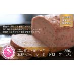 豚肉 肉屋が作る本格 ジューシーミートローフ 350g×3本