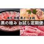 牛肉 毎月定期便 黒の極 お試し定期便全3回_黒牛