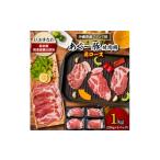 豚肉 焼肉 バーベキュー あぐー豚 焼肉用肩ロース1kg 250g×…