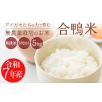ふるさと納税 無洗米 宮崎県 高原町 《令和7年産》無農薬栽培 合鴨米ひのひかり(無洗米)5kg 2025年産 ワンストップオンライン TF0422-P00029