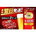 ふるさと納税 ビール 北海道 千歳市 キリン本麒麟 北海道千歳工場産 350ml 2ケース(48本)