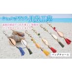 家具 装飾品 高知の浜辺でとれた美しい貝殻のバッグチャー…