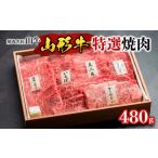 牛肉 焼肉 バーベキュー 焼肉名匠山牛特選焼肉 480g