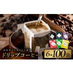 ふるさと納税 コーヒー ドリップ 大阪府 泉佐野市 本格ドリップコーヒー 6種 100袋 工場直送 詰合せ セット 珈琲 COFFEE コーヒー 自家焙煎 こーひー オリジナ…