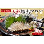 ふるさと納税 魚貝類 アワビ 岩手県 大船渡市 蝦夷あわび 約1kg 冷凍 鮑 あわび アワビ 鮑 Abalone ステーキ バターソテー 正月 お正月 おせち 刺し身 刺身 バ…