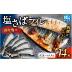 干物 サバ 塩さばフィレ14枚入 真空パック入
