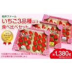 ふるさと納税 いちご 群馬県 前橋市 2026年 先行予約 いちご 3~6品種 食べ比べセット 計6パック 約230g×6パック 計約1.4kg| 朝採れ やみつき高品質 たっぷ…