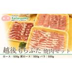 豚肉 焼肉 バーベキュー 越後もちぶた焼肉セット