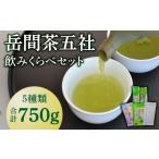 お茶類 緑茶 茶葉 ティーバッグ 岳間茶五社