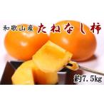 採れたてタネなし柿“Lサイズ”7.5kg