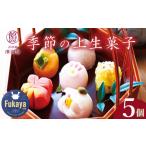 和菓子 和菓子セット 詰め合わせ 季節の上生菓子5種