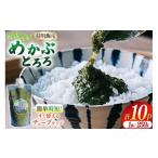魚貝類 AE298 有明海産 無添加めかぶとろろ 250g×10パック