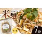 麺類 グルテンフリー えごま米麺 7袋セット