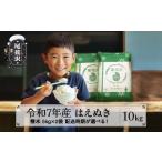 ふるさと納税 米 はえぬき 山形県 尾花沢市 新米 米 10kg 5kg×2 はえぬき 精米 令和7年産 2025年産 山形県尾花沢市産 送料無料 11月下旬発送 ja-hasxa10-11s …