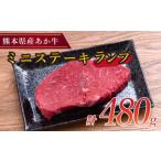 牛肉 ステーキ あか牛 ミニステーキ 480g