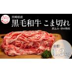 宮崎牛 こま切れ 計1.2kg