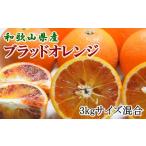 果物類 みかん 希少な柑橘 紀州有田産ブラッドオレンジ約3kg
