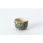 陶磁器 漆器 ガラス 受注生産品 唐草手碗 緑