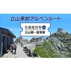 ふるさと納税 富山県 立山町 立山黒部アルペンルート ( 立山駅 〜 室堂駅 ※往復 ) 優待券 立山黒部貫光観光 旅行 券 チケット 体験 トラベル 黒部 富山県 立…