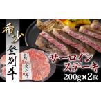 牛肉 ステーキ 登別牛サーロインステーキ肉400g 200g×2枚