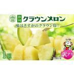 ふるさと納税 メロン メロン青肉 静岡県 磐田市 訳あり品 クラウンメロン 1玉 〜ご家庭用に〜 _ メロン めろん マスクメロン わけあり 訳アリ 家庭用 フル…