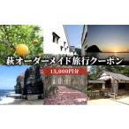 ふるさと納税 山口県 萩市 [No.5226-0459]旅行券 山口 萩オーダーメイド 15,000円分 クーポン 旅行 チケット 観光 宿泊 宿泊券 ホテル 旅館