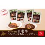 惣菜 レトルト 冷凍 ウエムラ牧場 白老牛ハンバーグカレー