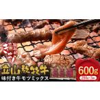 牛肉 ホルモン 立山放牧牛 味付きミックスホルモン 200g×3…
