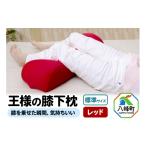 タオル 寝具 枕 王様の膝下枕 標準サイズ レッド