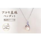 アクセサリー ペンダント 10-04アコヤ真珠ペンダント