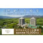 ふるさと納税 宿泊券 ホテル 栃木県 那須町 栃木県那須町の温泉リゾート ホテルエピナール那須 施設利用券 10,000円分 宿泊券 旅行券 チケット 旅行 券 利用…