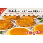 ふるさと納税 ケーキ・カステラ チーズケーキ 静岡県 沼津市 訳あり スイーツ チーズケーキ アップルパイ お楽しみスイーツ 6個 3種 セット 工場直売アウトレ…