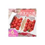 ショッピングふるさと納税 いちご ふるさと納税 福岡県 大野城市 フルーツ専門店が選んだ「 あまおう苺 」 春 6パック ( 大野城市 ) _ 約1500g 1.5kg いちご イチゴ 苺 あまおう フルーツ 果物 …