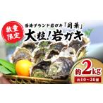 ふるさと納税 牡蠣 生牡蠣 長崎県 西海市 日時指定 数量限定 牡蠣 岩ガキ 約 2kg (約10個〜20個)便利なナイフ・軍手付き ハマフジ水産 CES001 牡蠣 カキ か…