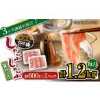 豚肉 ロース 月1回1.2kg×3回定期便