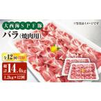 豚肉 バラ 月1回約1.2kg×12回定期便