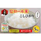 ショッピングふるさと納税 無洗米 ふるさと納税 無洗米 福井県 大野市  令和7年産 こだわりの米 弱アルカリ性のピロール米 こしひかり 無洗米 5kg A-009003