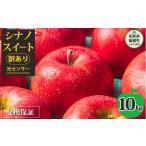 ショッピングりんご ふるさと納税 長野県 飯綱町 りんご ワケあり １０kg （２４〜５０玉） シナノスイート 果物 交換保証 訳あり 信州 長野 「 感謝りんご 」  【令和６年度先行…