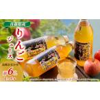 ふるさと納税 果汁飲料 りんご 青森県 黒石市 りんごジュース　品種おまかせ　6本入り 1244686