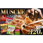 ふるさと納税 餃子 長野県 松本市 MUSCLE GYOZA ~マッスルギョーザ　〜3種セット（40個入り袋×3） | 餃子 ギョーザ 高タンパク 低糖質 低脂質 低カロリー マ…