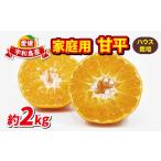 ショッピング甘平 ふるさと納税 みかん・柑橘類 愛媛県 宇和島市 甘平 高級柑橘 2kg 家庭用 ハウス栽培 ハマみかん 先行予約 愛媛県 オリジナル かんぺい 高級 希少 限定 品種 …