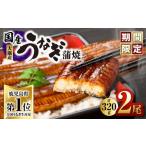 ショッピングふるさと納税 うなぎ ふるさと納税 鹿児島県 鹿屋市 1541-1 【土用の丑の日対応6／30入金まで】鹿児島県大隅産うなぎ蒲焼計320ｇ［160g×2尾］国産本格うなぎ鰻蒲焼鹿児島 【2尾】…