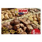 焼菓子 チョコレート ザクザク スコーン 6種類 各1個